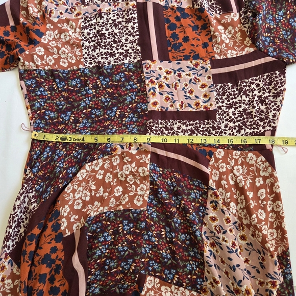 Nanette Lepore Multicolor Patchwork Dress - Picture 9 of 11